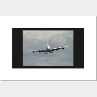 A380 On Final Approach Posters and Art